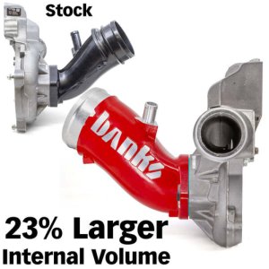 GMC 3500 Performance Air Intake - Banks Power - Monster-Ram - Natural - `17-`24